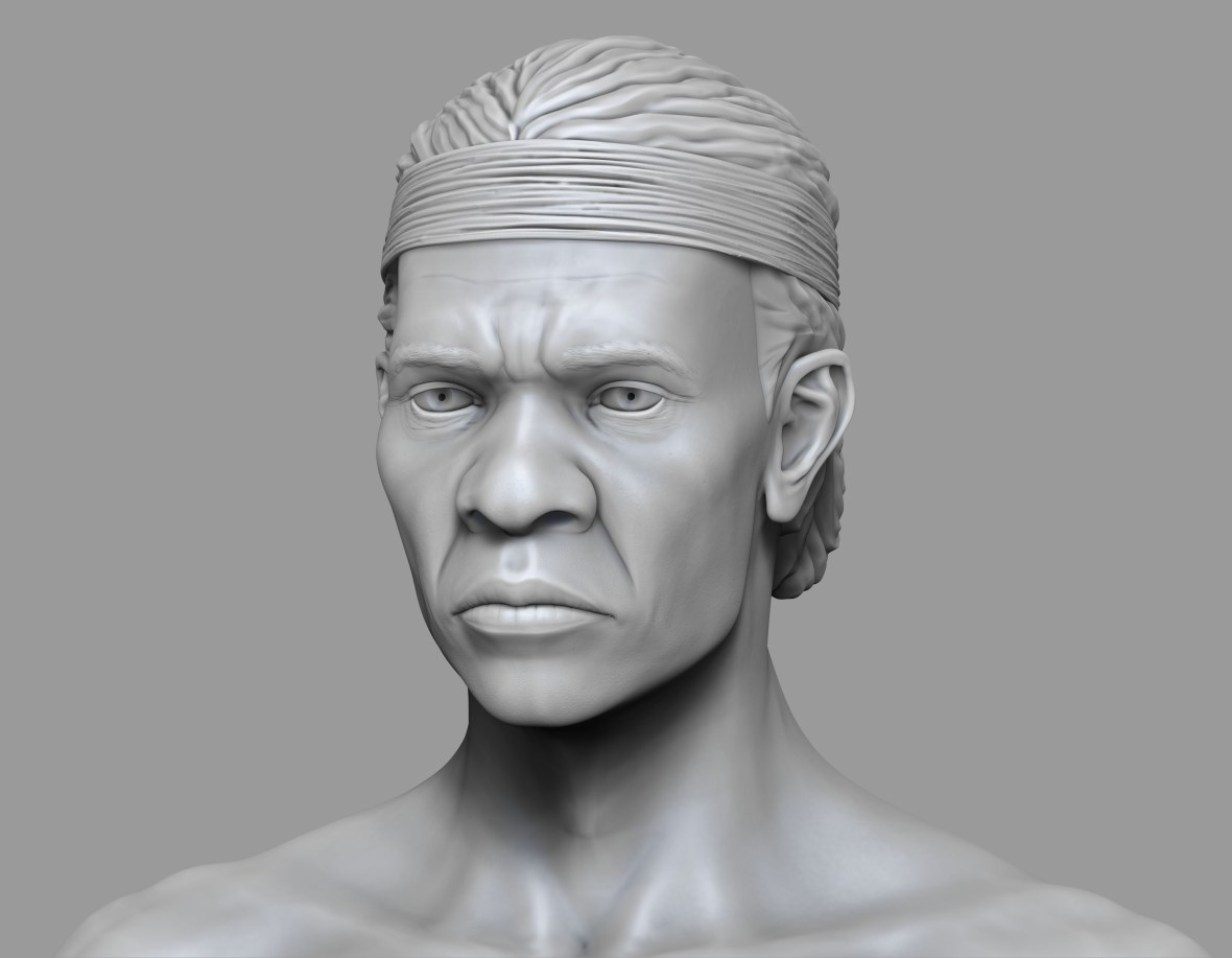 Aussie Warrior_GSRender_Bust_002